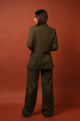 Conjunto Calça Gardênia & Blazer Cassis