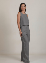 Conjunto Calça  Gardênia & Regata Amora